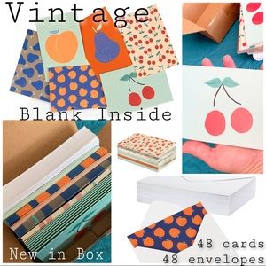 New 48 pack cards VINTAGE rockabilly cherry retro